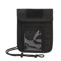 MOLLE-Compatible Tactical Document Pouch with Customizable Patch